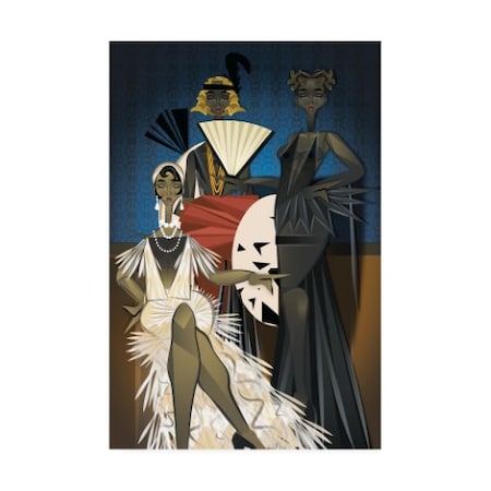 Jaleel Campbell 'Harlem Nights' Canvas Art,30x47